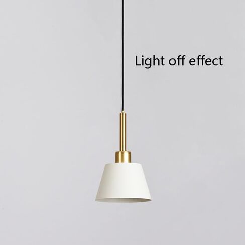 Nordic Simplicity Pendant Light,E 26 1-Light Metal Pendent Lamp, Indoor Adjustable Ceiling Hanging Light,Bedroom Bedside Ceiling Light, Modern Hallway Balcony Staircase SDark in Kuwait