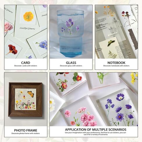 PRSTINCOL PIST PANING COSTERSER BOOK ، 52 SHOETS 500+ SCRAPBOOK ملصقات ، وملصقات الطلاء الزيتية عتيقة للبالغين والمراهقين ، مستلزمات Junk Journal for Scrapbooking Journaling DIY in Saudi Arabia
