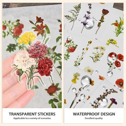 PRSTINCOL PIST PANING COSTERSER BOOK ، 52 SHOETS 500+ SCRAPBOOK ملصقات ، وملصقات الطلاء الزيتية عتيقة للبالغين والمراهقين ، مستلزمات Junk Journal for Scrapbooking Journaling DIY in Saudi Arabia