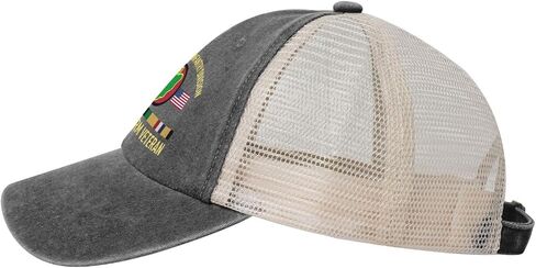 Us Army 24th Mechanized Infantry Division Desert Storm Veteran Adjustable Cowboy Mesh Baseball Cap Unisex Outdoor Trucker Hat0 in Saudi Arabia