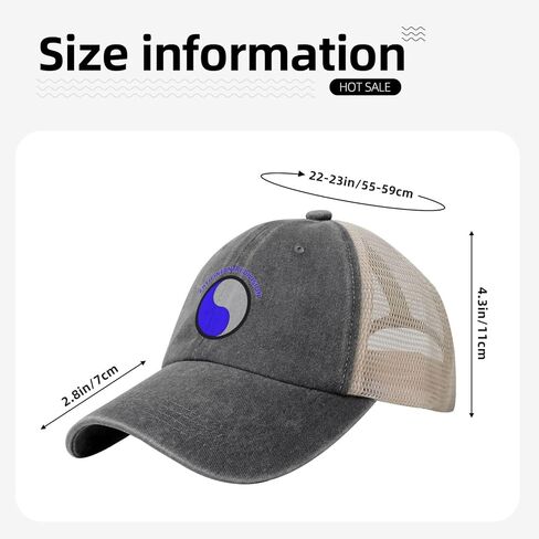 Us Army 29th Infantry Division Veteran Adjustable Cowboy Mesh Baseball Cap Unisex Outdoor Trucker Hat4 in Saudi Arabia