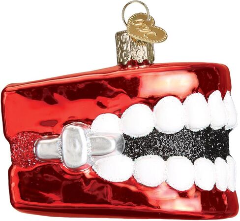 World World Christmas Glass Ornament Work Up Teath (44107) in Saudi Arabia