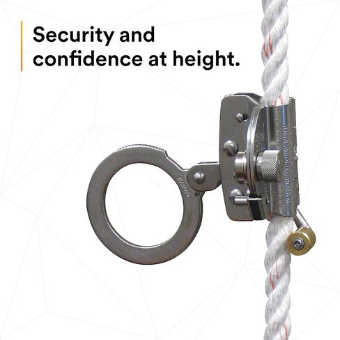 3M Protecta 5000003 Rope Grab for 5/8-Inch Polyester/Polypropylene Rope, Silver in Saudi Arabia