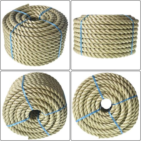 Findmall polyethylene rope 3/4in 100ft 3 حبلا للتخييم الداخلي والخارجي in Saudi Arabia