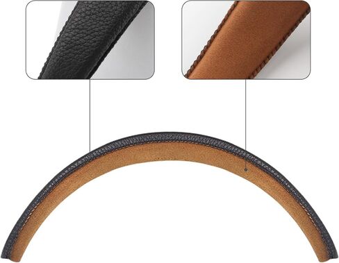 Major 2 Headband Replacement Headband Top Pad Cushion Cover Compatible with Marshall Major 2 Major II Headphones Headband Pad Cover Protector Repair Parts - Black in Kuwait