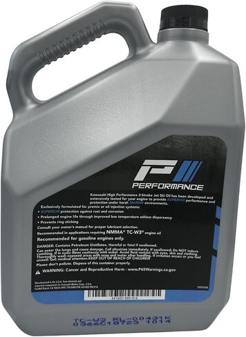 حزمة متوافقة مع Kawasaki KPO 2-Stroke Jet Oil K61022-900-01G تحتوي على جالون ومسار قمع in Saudi Arabia