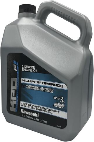 حزمة متوافقة مع Kawasaki KPO 2-Stroke Jet Oil K61022-900-01G تحتوي على جالون ومسار قمع in Saudi Arabia