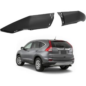 KUAFU Rear Bumper End Cap Compatible with 2015 2016 Honda CR-V Replace for 71507T1WA00 04718-T1W-A91 71502T1WA00 04717-T1W-A91 HO1116102 HO1117102 Bumper End Cover Plastic Textured Black Left + Right in Saudi Arabia