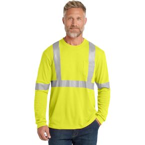 CornerStone ANSI 107 Class 2 Long Sleeve Safety T-Shirt in Saudi Arabia