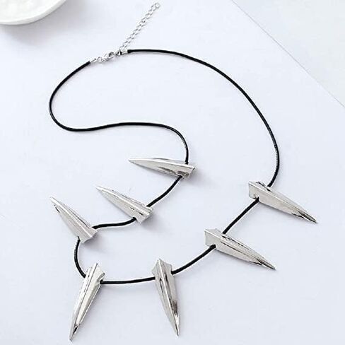 Men Necklace Cosplay 14K Plated Stainless Steel Cosplay King Chain Choker Necklace in Kuwait
