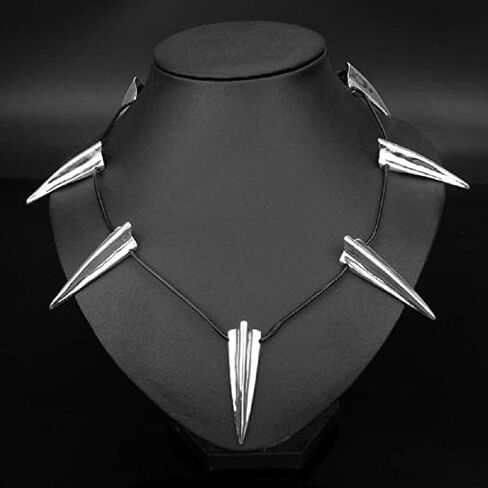 Men Necklace Cosplay 14K Plated Stainless Steel Cosplay King Chain Choker Necklace in Kuwait