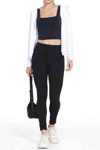 Comfy Sports Bras for Women Gym Yoga Crop Tops Workout Running Athletic Tank Built in Support Padded Bra Longline in Kuwait