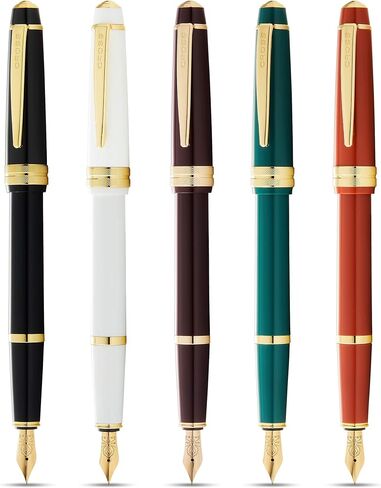 Cross Bailey Light Polished White Resin and Gold Tone Rollerball Pen in Kuwait