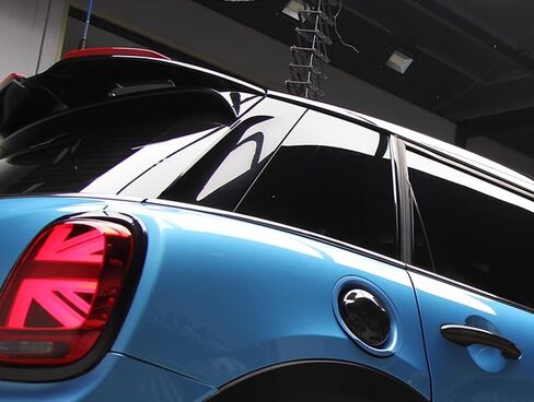 IJdmtoy Gloss Red 2 قطعة مصغرة النمط الذاتي الإضافات الإضافية الشفاه المفسدة متوفرة مع Mini Cooper F55 F56 F54 F60 JCW SPOILER in Kuwait