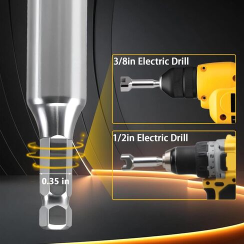 Stainless Steel 3/4" Strut Channel Adapter Nuts & Bolts Drill Bit Socket Wrench Tool for 19mm Bolt Head Compatible with 1-5/8" 2-7/16" 3-1/4"Channels and Struts in Saudi Arabia