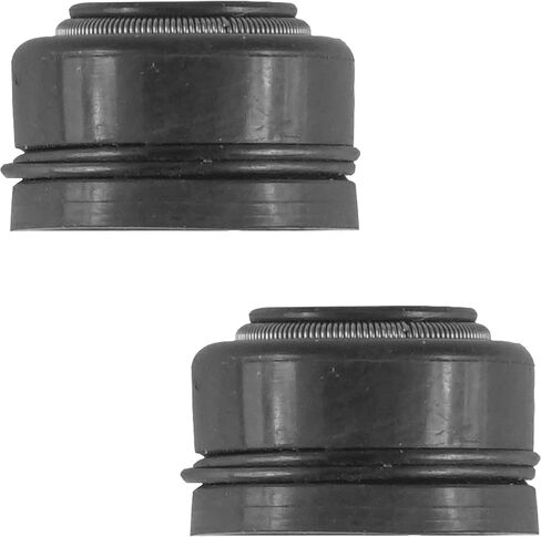 Caltric 2x Valve Stem Seal Compatible with Kawasaki Bayou 300 1986-1996 1998-2004 in Saudi Arabia