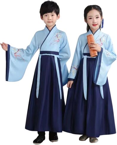 Hanfu for Girls or Boys Tang Suits Served Ru Dress Performance Costume Han School Hanfu in Saudi Arabia