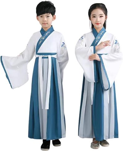 Hanfu for Girls or Boys Tang Suits Served Ru Dress Performance Costume Han School Hanfu in Saudi Arabia