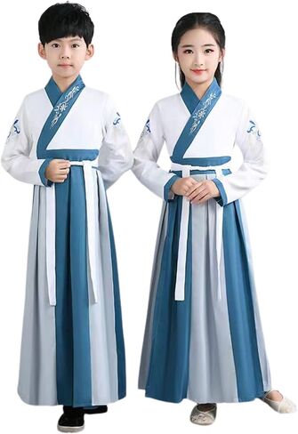 Hanfu for Girls or Boys Tang Suits Served Ru Dress Performance Costume Han School Hanfu in Saudi Arabia