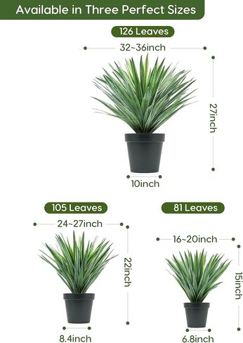 نبات فيلنر الاصطناعي في وعاء أسود مع الحصى الحجرية الحقيقية ، نبات الصبار المزيف الكبير للالتزام الداخلي والخارجي طوله 27 بوصات ، 126 ورقة in Kuwait