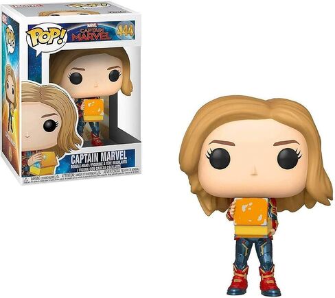 فونكو بوب! Marvel: Captain Marvel - Captain Marvel Holdbox ، Multicolor ، US One Size in Saudi Arabia