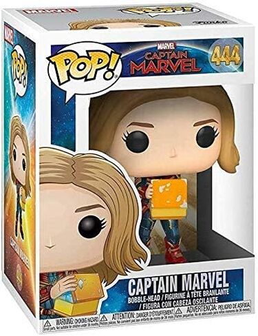 فونكو بوب! Marvel: Captain Marvel - Captain Marvel Holdbox ، Multicolor ، US One Size in Saudi Arabia