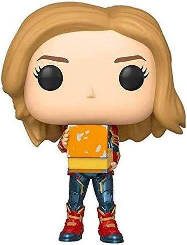 فونكو بوب! Marvel: Captain Marvel - Captain Marvel Holdbox ، Multicolor ، US One Size in Saudi Arabia