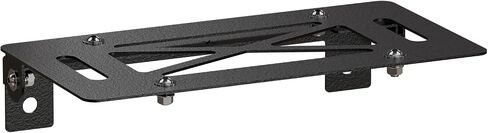Universal Flip-Up Winch Mounting License Plate Frame Compatible with 10" Hawse Fairlead, Front License Holder Bracket Relocation, Bumper Winch Mount Roller, Fits Most Off-Road Cars Trucks SUVs in Saudi Arabia