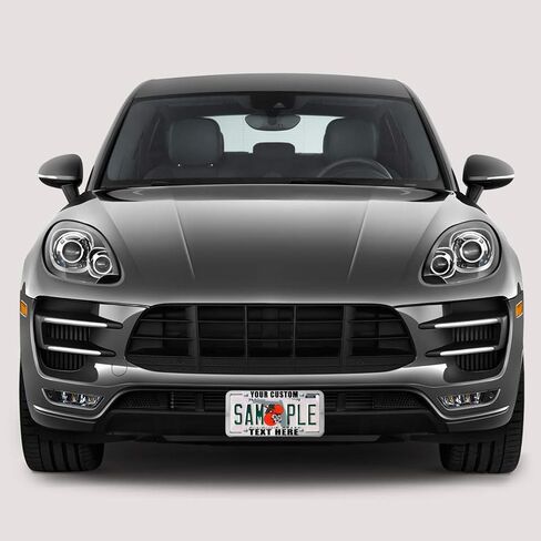 Speedy Pros Funny License Plate Frame Custom Personalized Text Zinc Cute Car Accessories License Plate Holder Black 4 Holes 1 Frame in Saudi Arabia