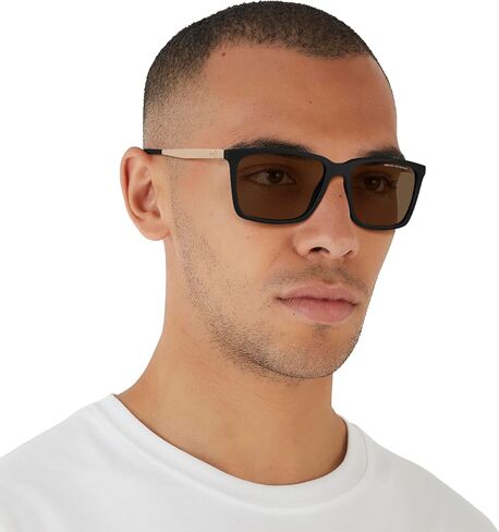Armani Exchange Men's Ax4138s Rectangular Sunglasses in Saudi Arabia