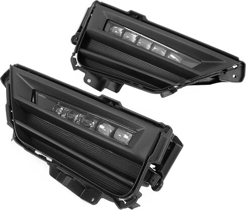 KUAFU Pair Fog Light Compatible with 2020-2022 Honda CRV CR-V All Trim Models Replacement for 33900-TLA-R01 33950-TLA-R01 Fog Lamp Driver & Passenger Side Clear lens (Rectangular Type) in Saudi Arabia