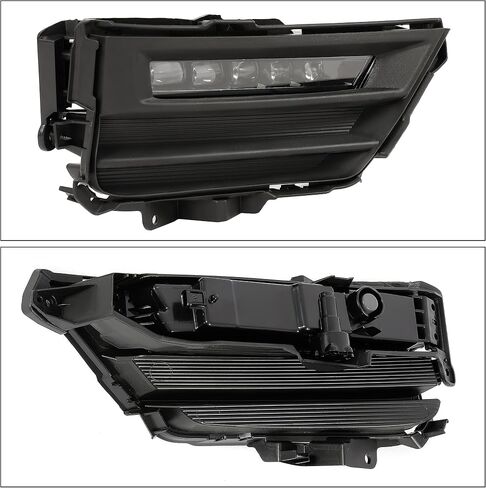 KUAFU Pair Fog Light Compatible with 2020-2022 Honda CRV CR-V All Trim Models Replacement for 33900-TLA-R01 33950-TLA-R01 Fog Lamp Driver & Passenger Side Clear lens (Rectangular Type) in Saudi Arabia