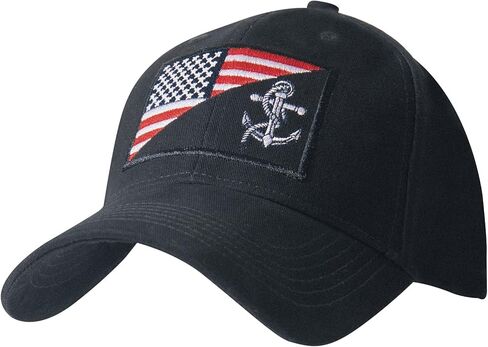 Rothco 10169: Us Navy Anchor/Flag Low Profile Cap in Saudi Arabia