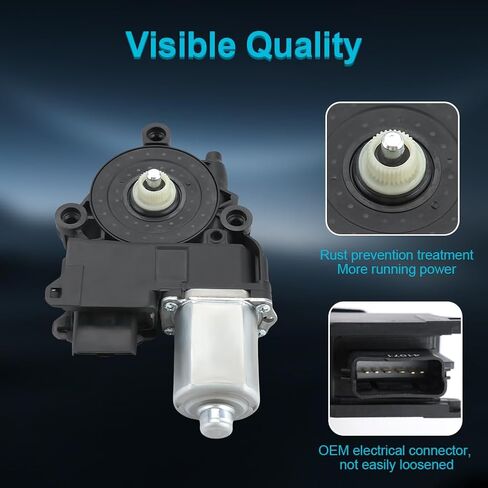 JDMON Front Left Power Window Motor Compatible with Hyundai Sonata Front Left 2011 2012 2013 2014 2015 Replacement for 824503S011 82450-3S011 in Saudi Arabia