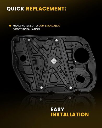 Power Window Regulator with Panel without Motor Front Driver Side Compatible with Hyundai Sonata 2015 2016 2017 2018 2019 Sedan Replace# 82471C2010 82471-C2010 in Saudi Arabia