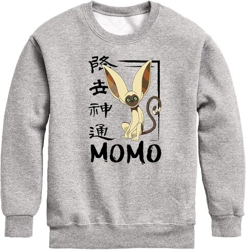 HYBRID APPAREL - Avatar: The Last Airbender - Momo Cute - Youth Crewneck Fleece Sweatshirt in Saudi Arabia