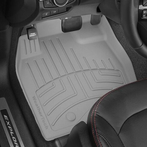 Weathertech Floorliner HP مخصص FIT FLOOR HABS لـ Yukon ، Tahoe - 2nd/3rd Row (446070IM) ، Black in Saudi Arabia