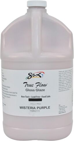 Sax True Flow Gloss Glaze ، Red ، 1 Gallon in Saudi Arabia