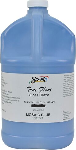 Sax True Flow Gloss Glaze ، Red ، 1 Gallon in Saudi Arabia