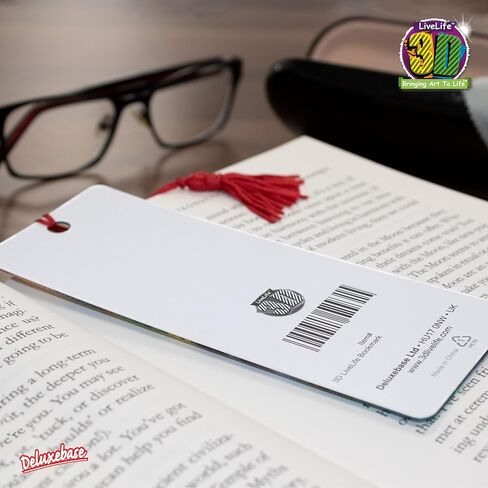 Bookmark - Toucan Paradise from Deluxebase. A Bird book marker with lenticular 3D artwork licensed from renowned artist Michael Searle in Kuwait