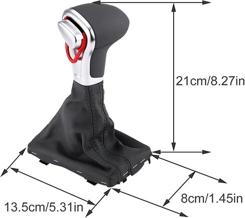 Gxarts التلقائي التلقائي Shift Knobbox Handbox for Audi A3 A4 A5 Q7 Q7 2009 2010 2012 2013 2014 2015 for Audi A6 2006 2007 2008 2008 2010 2011 in Saudi Arabia