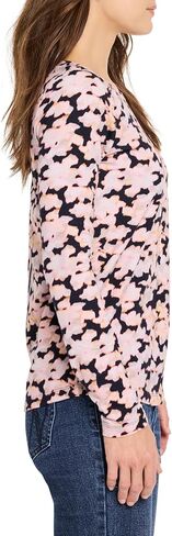 NIC+ZOE Women's Glow Up Crew Neck Tee in Saudi Arabia