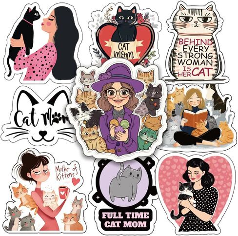 Motivational Cat Reward Stickers Pack - Funny Classroom Incentives for Kids | Cute Positive Stickers for Students in Kuwait