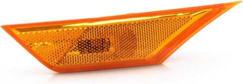 Karparts360 لـ Honda Civic 2016 17 18 19 20 2021 علامة الجانبية الجانبية للركاب | الجبهة | عدسة العنبر | كوبيه/هاتشباك | 4 أبواب | مع لمبة | استبدال HO2551127 | 33800-TBA-A02 ، 116-60822R in Kuwait