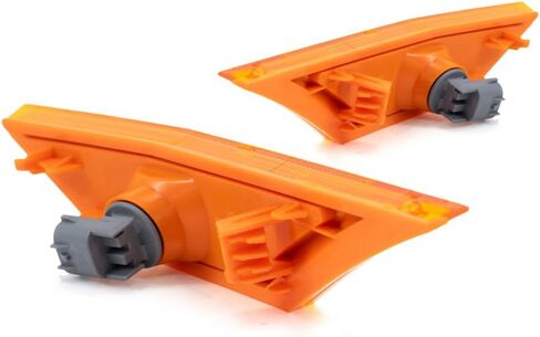 Karparts360 لـ Honda Civic 2016 17 18 19 20 2021 علامة الجانبية الجانبية للركاب | الجبهة | عدسة العنبر | كوبيه/هاتشباك | 4 أبواب | مع لمبة | استبدال HO2551127 | 33800-TBA-A02 ، 116-60822R in Saudi Arabia