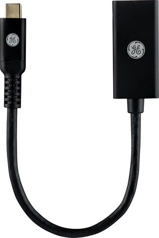 GE USB-C إلى محول HDMI المزدوج 4K @60Hz ، النوع C إلى محول HDMI ، و Displitch ، و USB C Pass-sive يدعم العرض الموسع من الشاشات المزدوجة ، لجهاز الكمبيوتر المحمول ، سطح المكتب ، الكمبيوتر اللوحي ، الرمادي ، 81661 in Kuwait