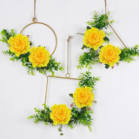 20pcs 5 "زهور الزهور الاصطناعية ، الفاوانيا الحريرية مع 6" السيقان ، والزهور المناسبة لباقات الزفاف ، ديكور الحفلات (القهوة) in Kuwait