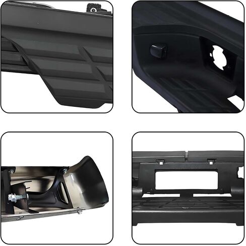 مجموعة الصدمات الخلفية للكروم متوافقة مع 2007-2010 Chevy Silverado 2500 HD 3500 HD 07-10 GMC Sierra 2500 HD 3500 HD بدون مستشعر وقوف السيارات in Saudi Arabia