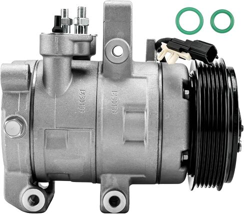 Torchbeam 168664 Automotive Air Conditioning AC Compressor Fit for Mustang 2011-2017 5.0L, Mustang 2016-2022 5.2L, Replace EL3Z19703C, EL3Z19703D, 140591NC, CO29122C, A77065, 277065, T168664, 645021 in Saudi Arabia