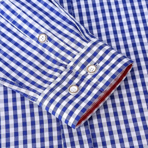 Glororystar Men's Button Down Dress Dress Tirts Slim Fit Plaid Shirt لمرض أكتوبر البافاريان الألماني و Lederhosen in Kuwait